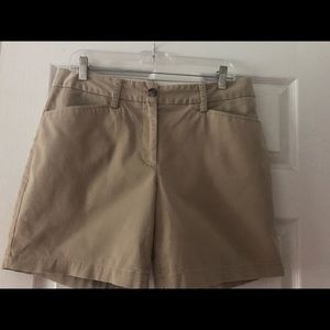Land’s End Tan shorts
